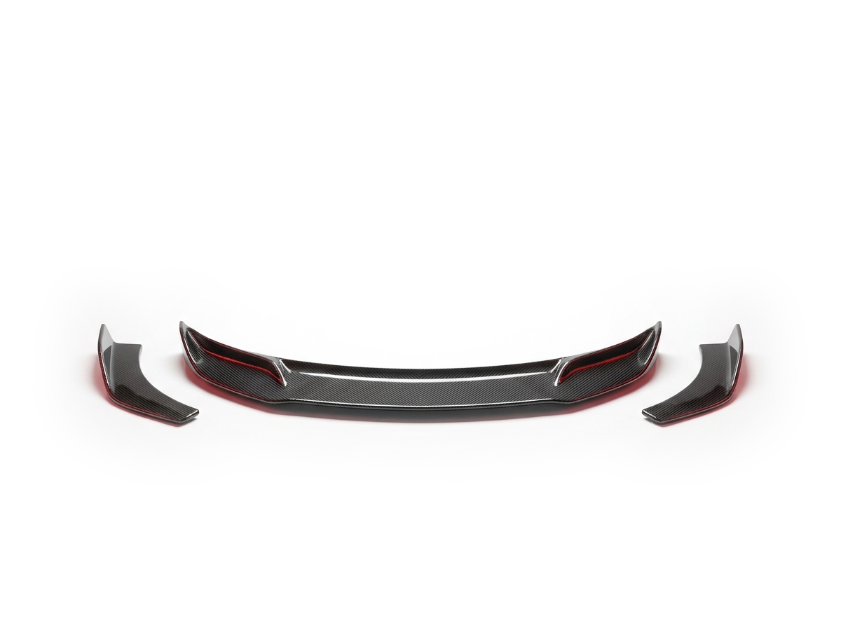 Carbon splitter and canards