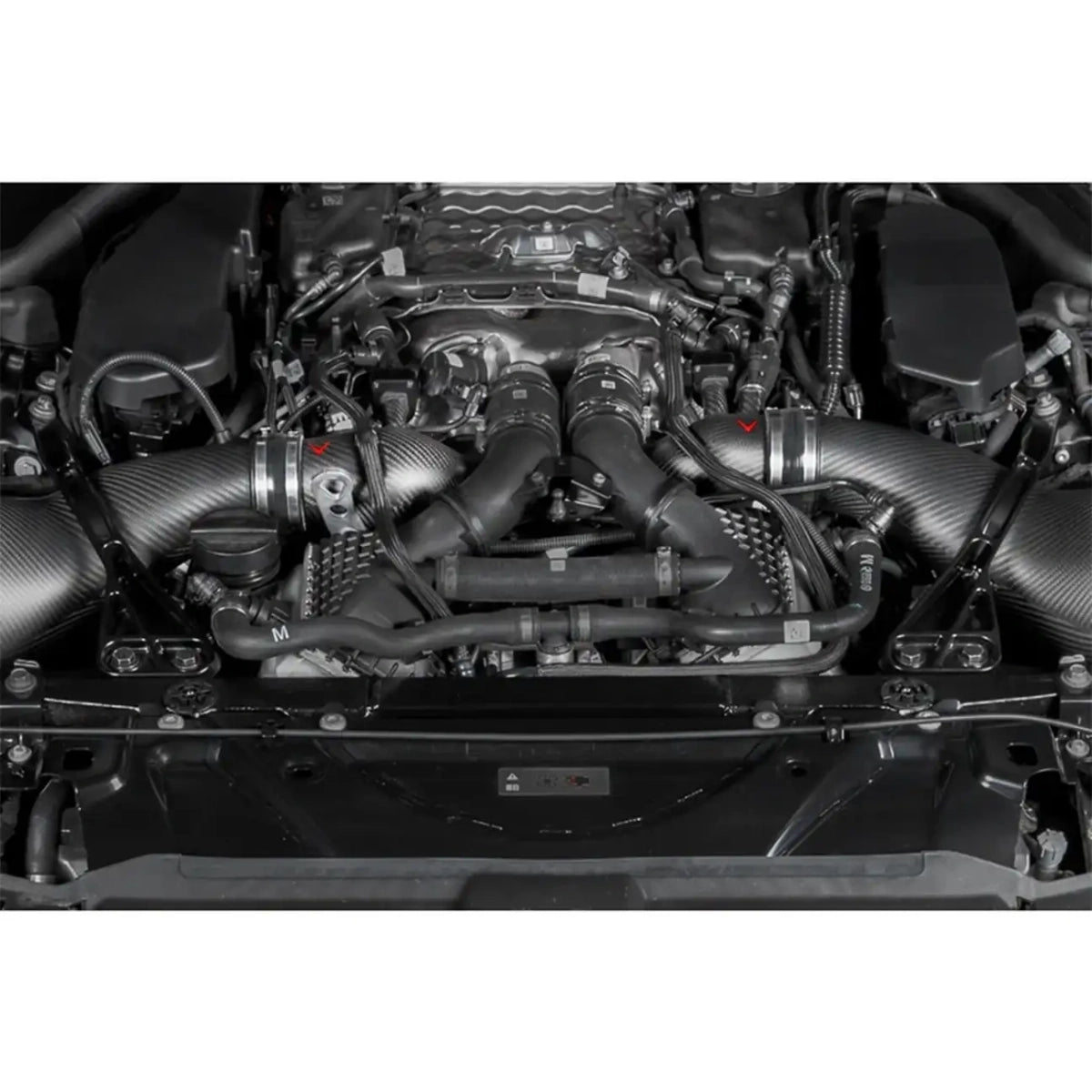Admisión de Fibra de Carbono al Turbo (Turbo Inlet) Eventuri BMW M5 G90 / G99 (Gloss) - Eventuri