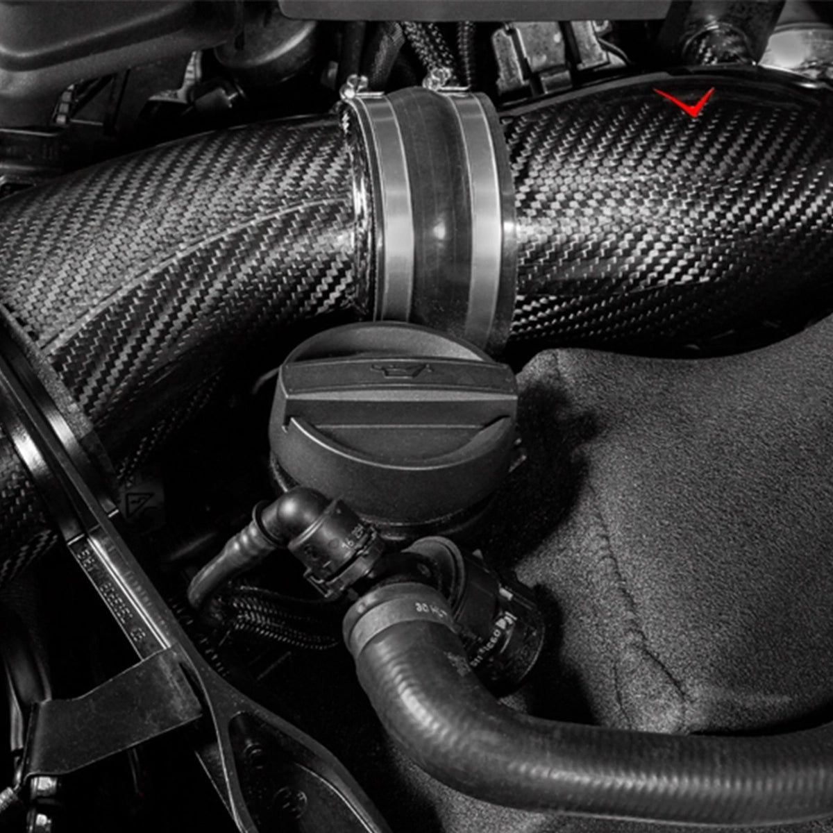 Kit Turbo Inlet Fibra de Carbono Eventuri BMW M5 F90 / M8 F92 - Eventuri