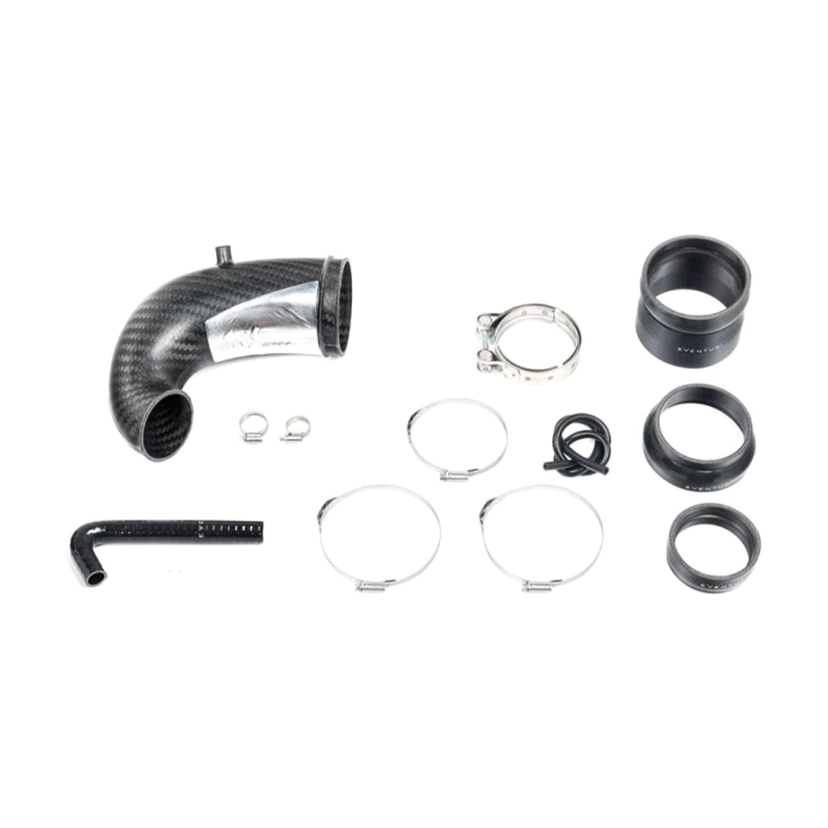 Turbo Inlet Fibra de Carbono Eventuri Audi TTRS 8S (sin brida) - Eventuri