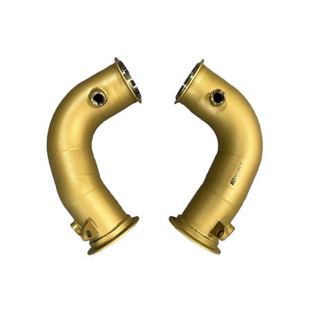 R2P Bmw M5 - M8 F90-F91-F92-F93 - Primary Downpipe - Isı Yalıtım Kaplamalı