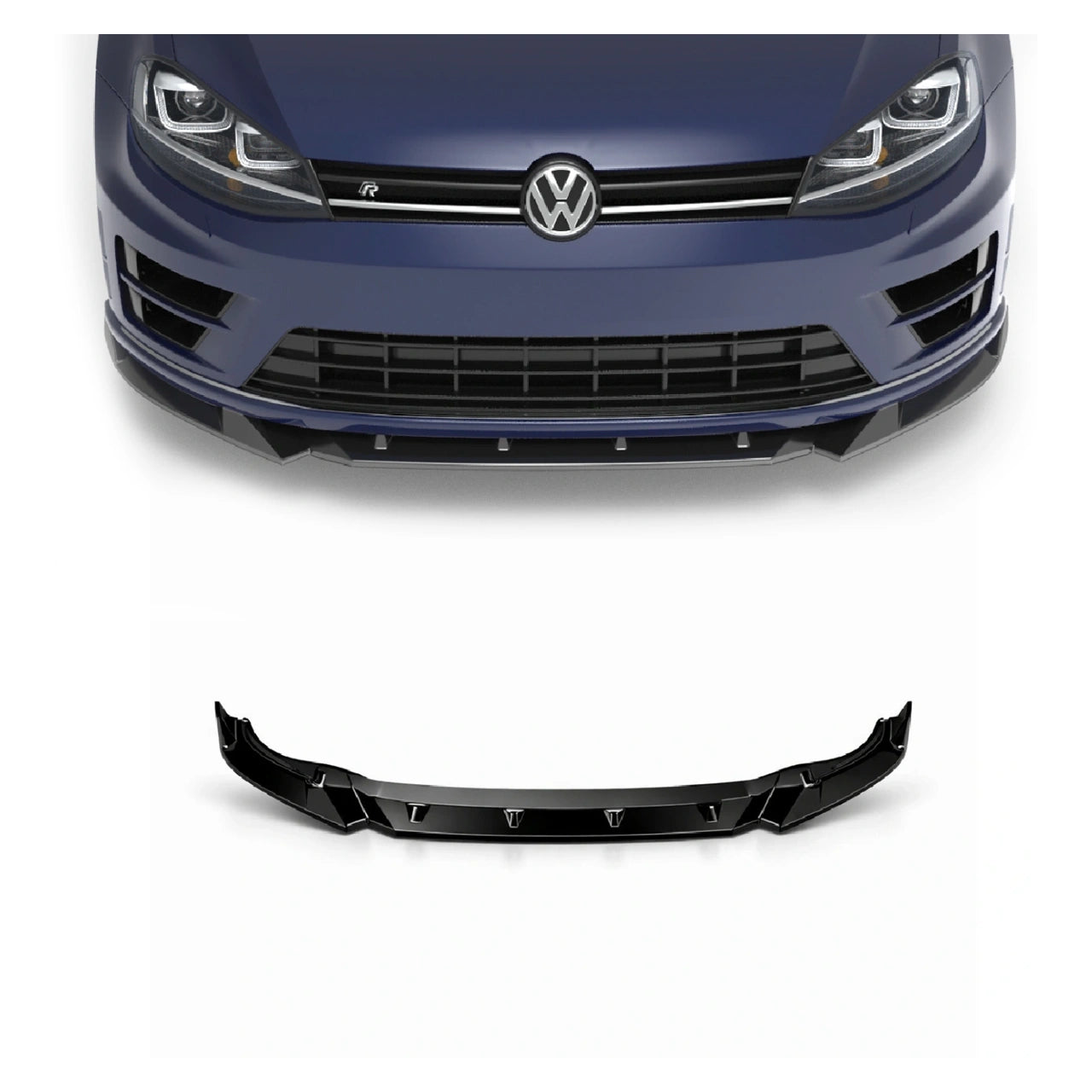 Apex Aero Design - Volkswagen Golf Mk7 R (2013-2016) - Ön Lip - Front Splitter