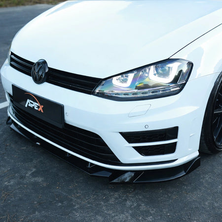 Apex Aero Design - Volkswagen Golf Mk7 R (2013-2016) - Ön Lip - Front Splitter
