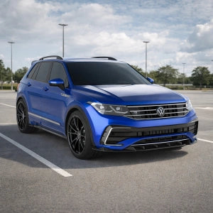 Apex Aero Design Side Skirts (Gloss Black ABS) – Sport Styling for Volkswagen Tiguan R-Line Mk2 Facelift (2020-2024)