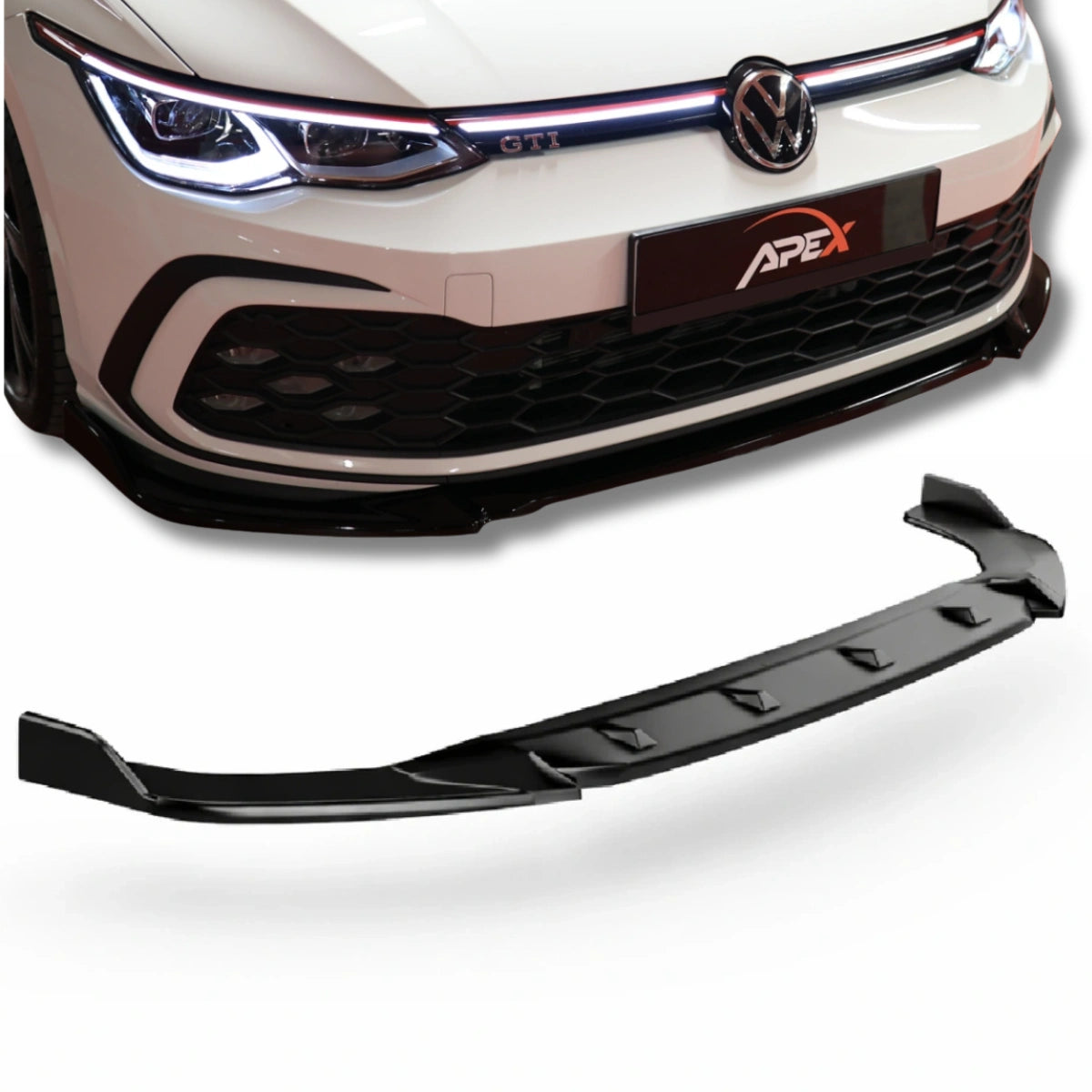 Apex Aero Design - Volkswagen Golf Mk8 GTI (2020-2024) - Front Splitter