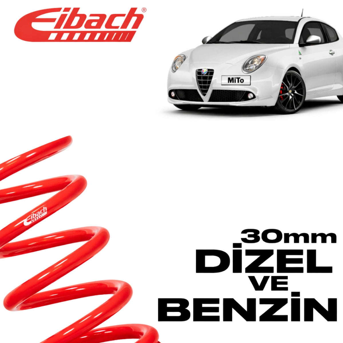 Muelles Deportivos Eibach Pro-Kit Alfa Romeo MiTo - Eibach