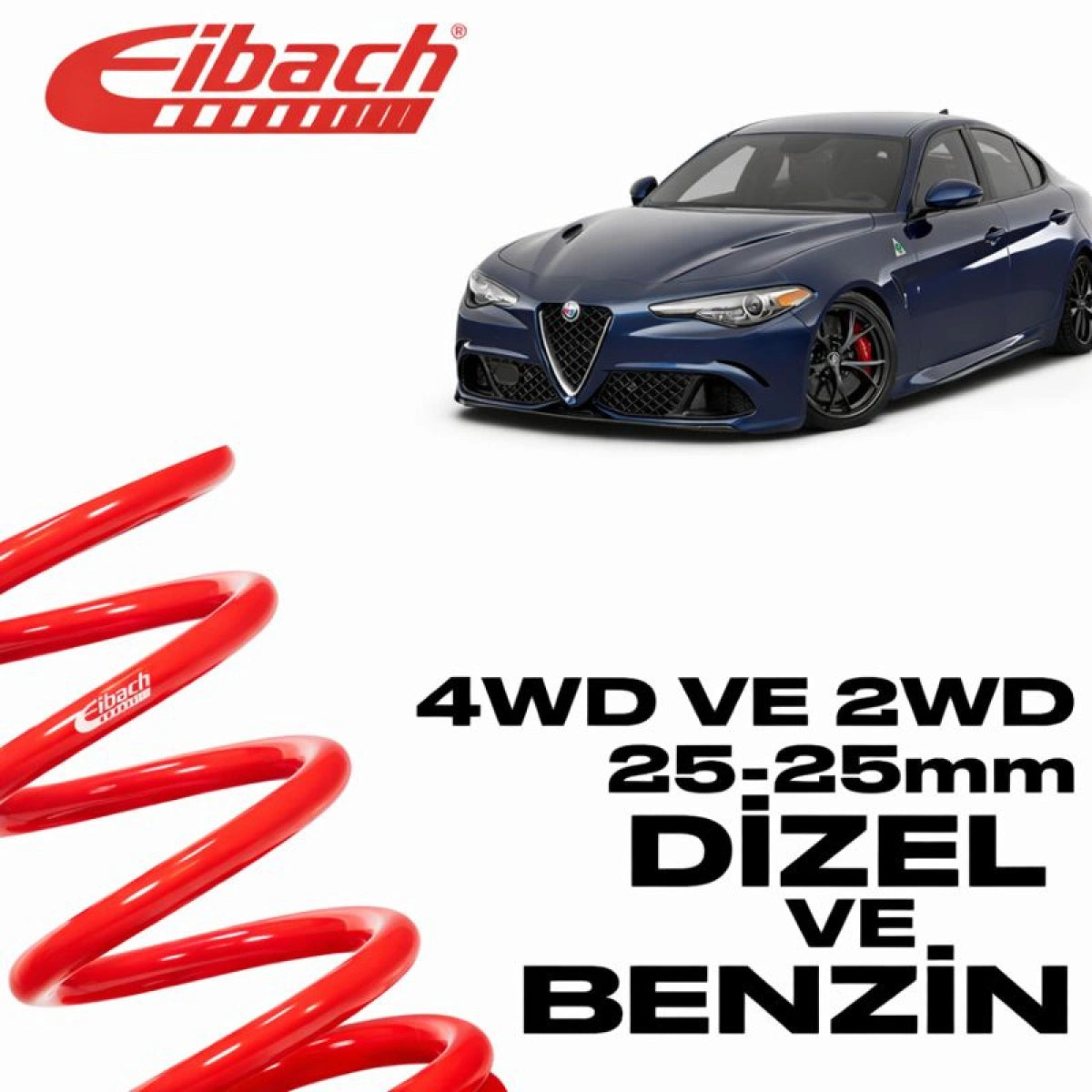Muelles Deportivos Eibach Pro-Kit Alfa Romeo Giulia 952 Q4 - Eibach