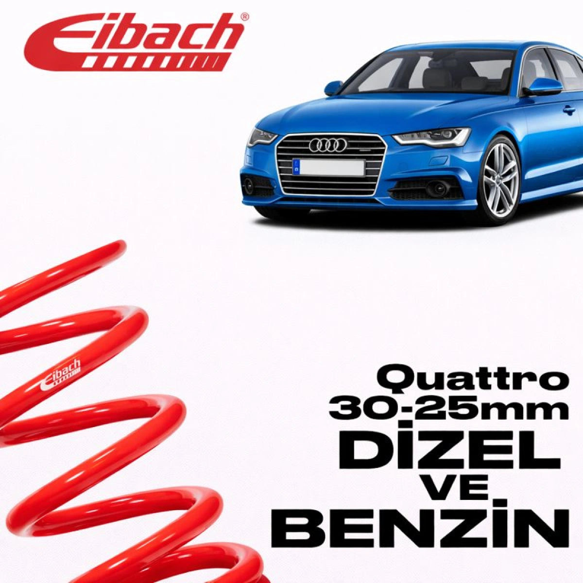 Muelles Deportivos Eibach Pro-Kit Audi A6 (4G2, C7, 4GC) (30/25 mm) - Eibach