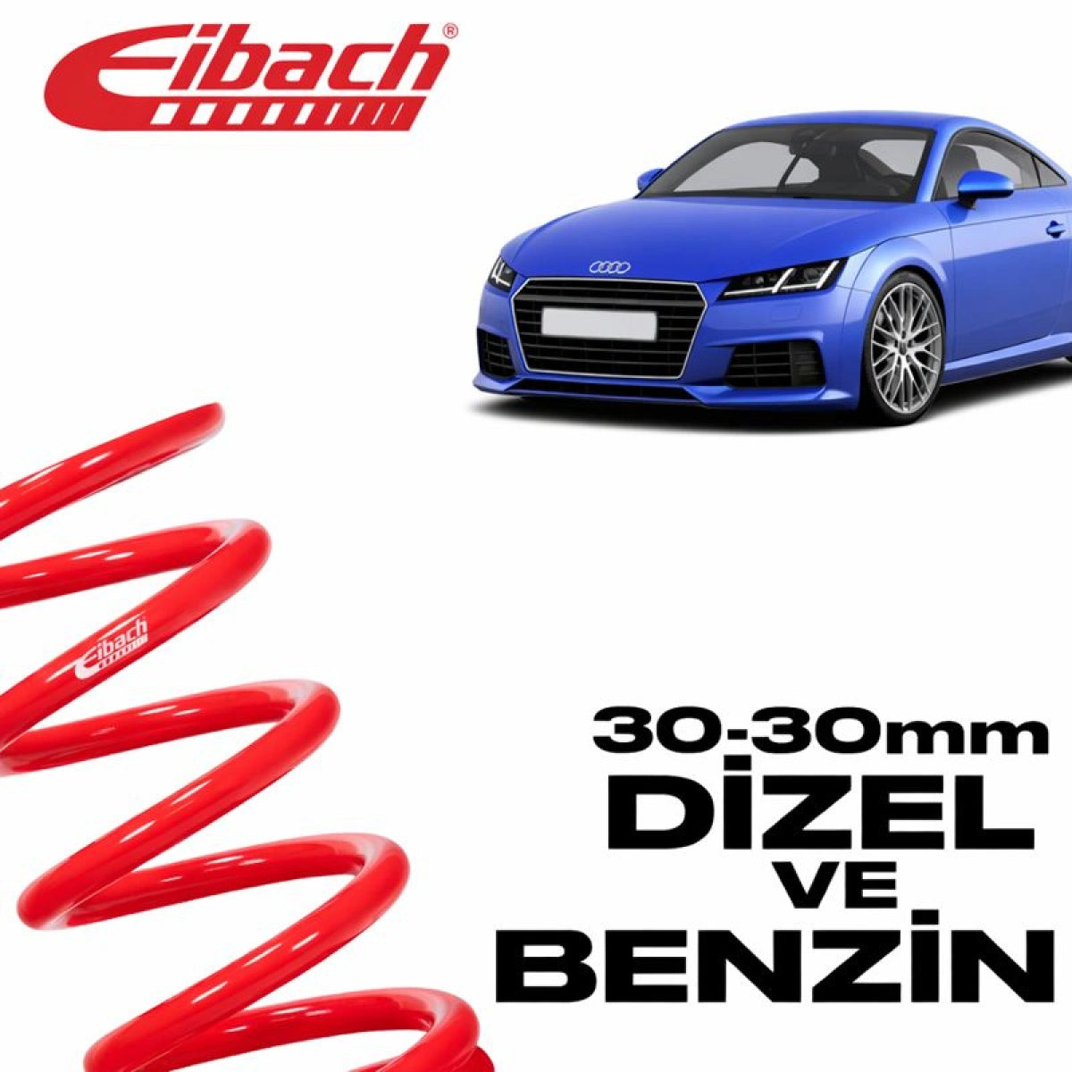 Muelles Deportivos Eibach Pro-Kit Audi TT Coupé / Roadster (FV3, FV9) (30/30 mm) - Eibach