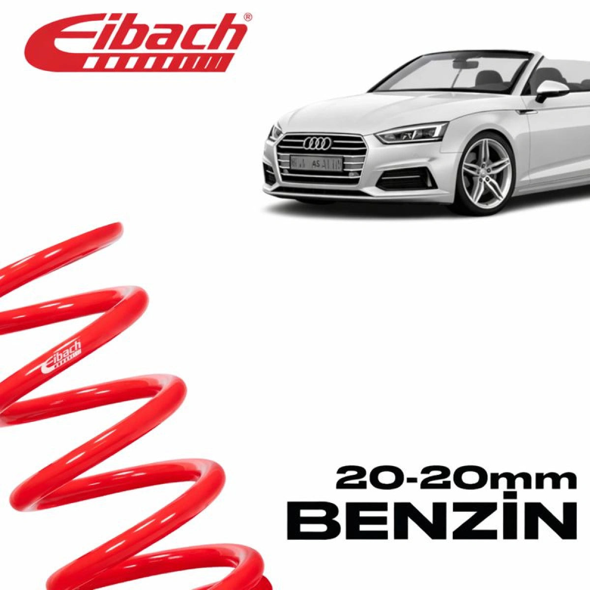 Muelles Deportivos Eibach Pro-Kit Audi A5 Cabriolet (F57) (20/20 mm) - Eibach