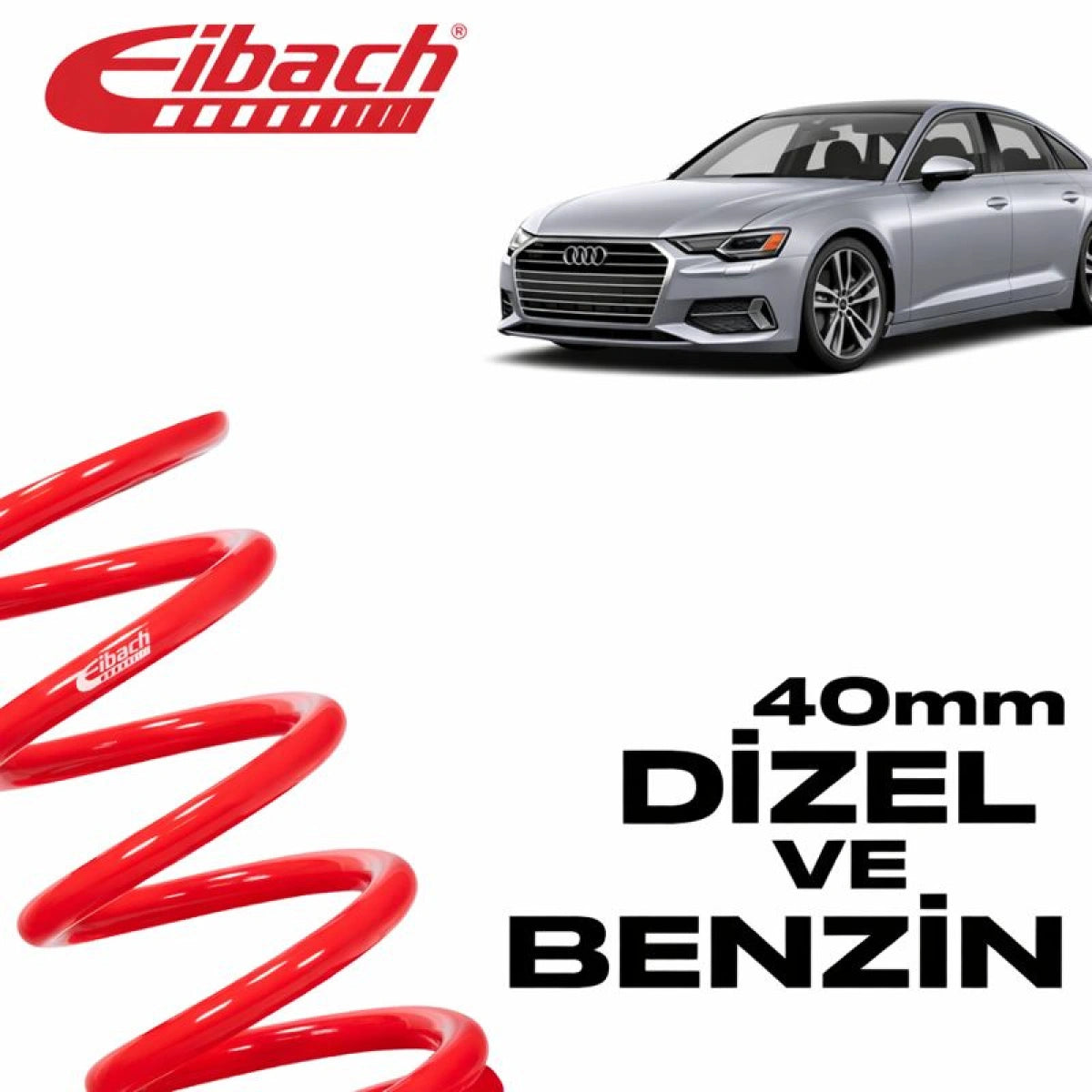 Muelles Deportivos Eibach Pro-Kit Audi A6 (4A2, C8) (40 mm) - Eibach