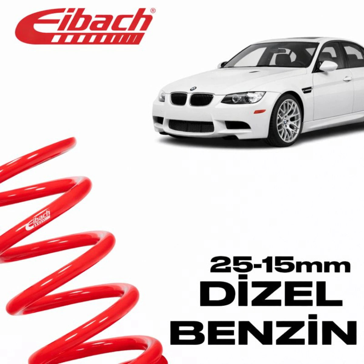 Muelles Deportivos Eibach Pro-Kit BMW Serie 3 320 (E90) / Coupé 320 (E92) (20/15 mm) - Eibach