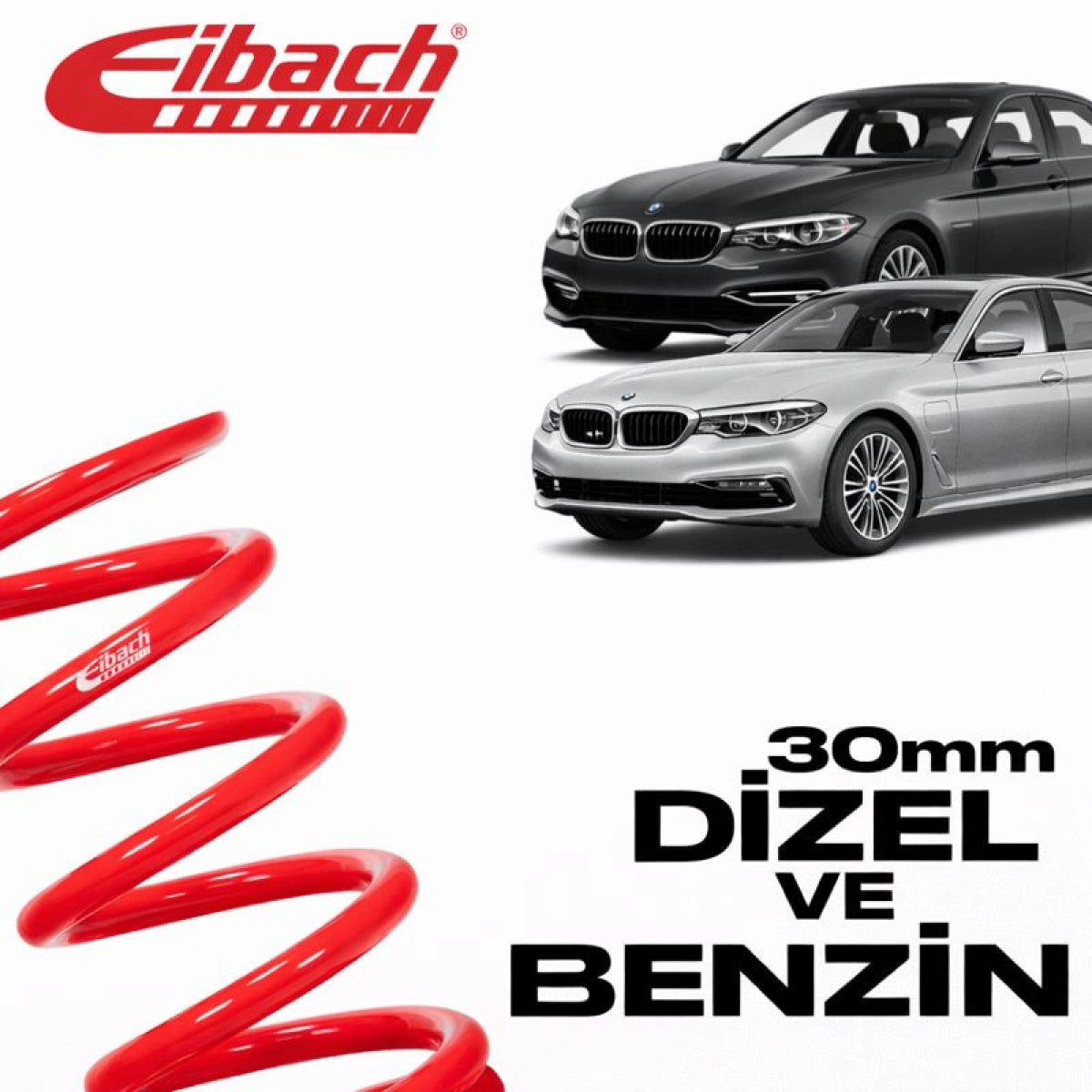 Muelles Deportivos Eibach BMW Serie 5 F10 / G30 Pro-Kit (30 mm) - Eibach