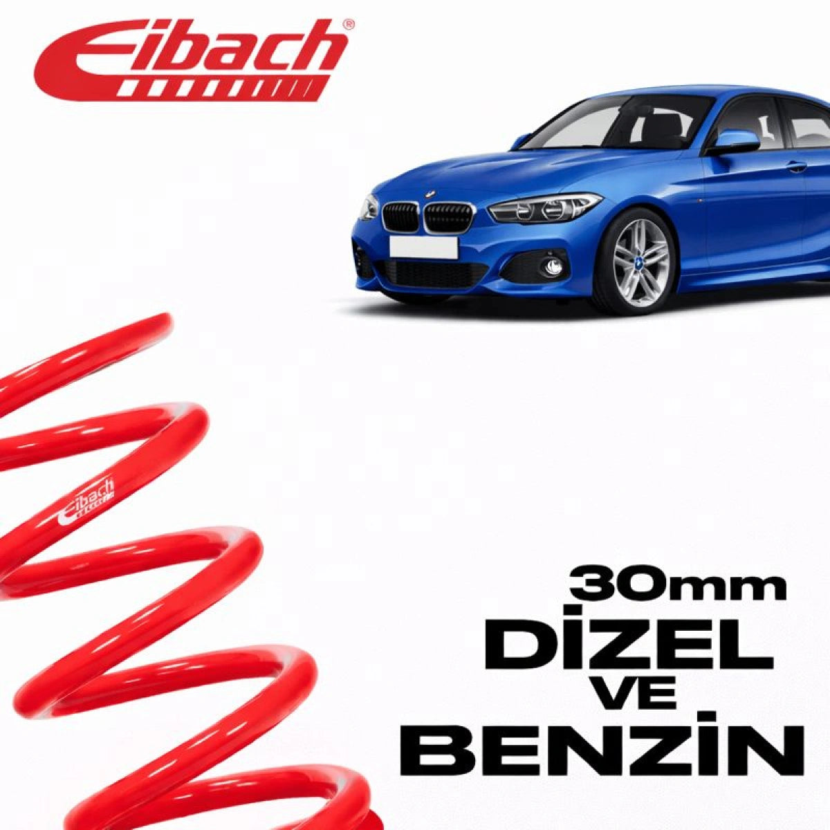 Muelles Deportivos Eibach BMW Serie 1-2 F20 / F22 / F23 Pro-Kit (30 mm) - Eibach