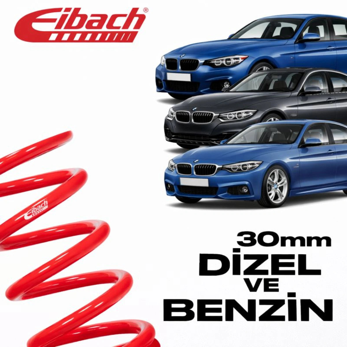 Muelles Deportivos Eibach BMW Serie 3 F30 / F32 / F36 Pro-Kit (30 mm) - Eibach