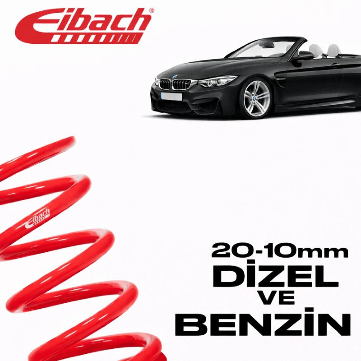 Muelles Deportivos Eibach BMW Serie 4 Cabrio (F33) (20/10 mm) - Eibach