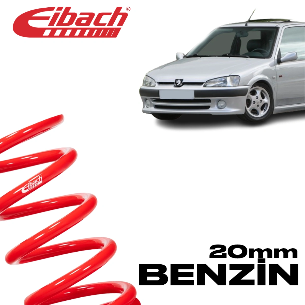 Muelles Deportivos Eibach Peugeot 106 GTi Pro-Kit (20 mm) - Eibach