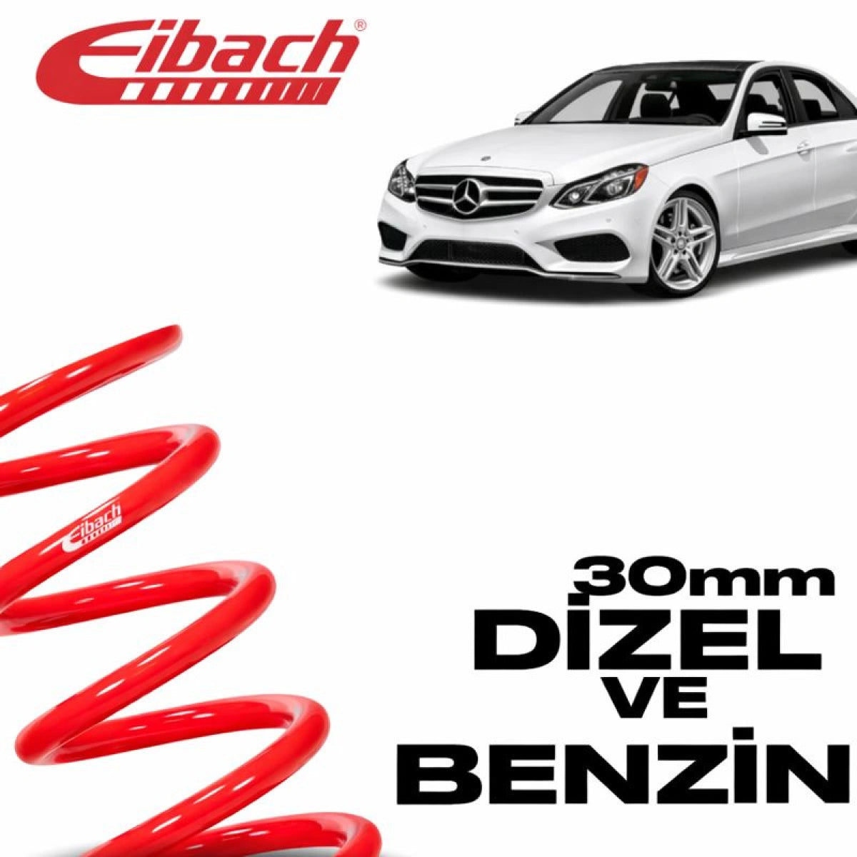 Muelles Deportivos Eibach Mercedes Clase E W212 (30 mm) - Eibach