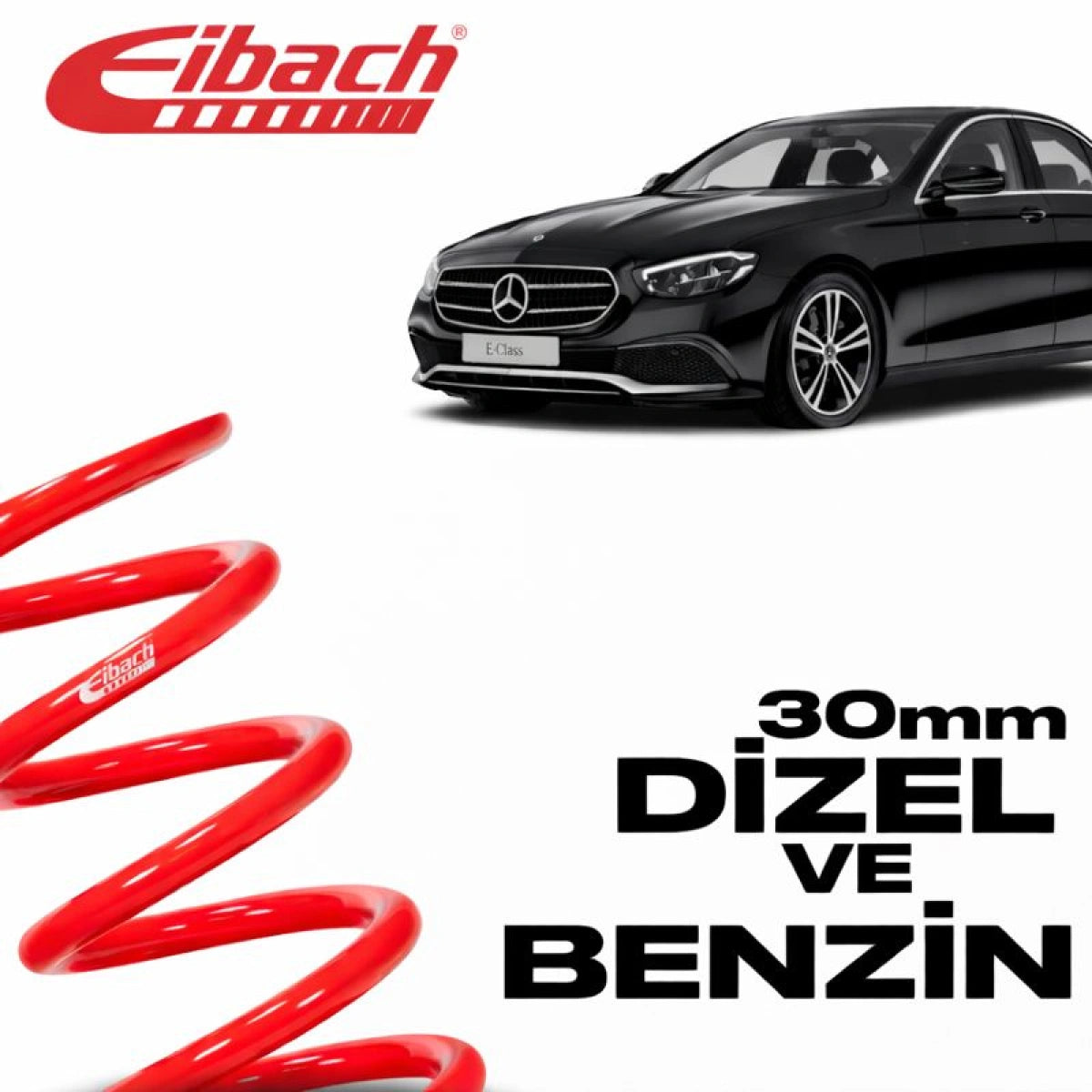 Muelles Deportivos Eibach Mercedes Clase E W213 (30 mm) - Eibach