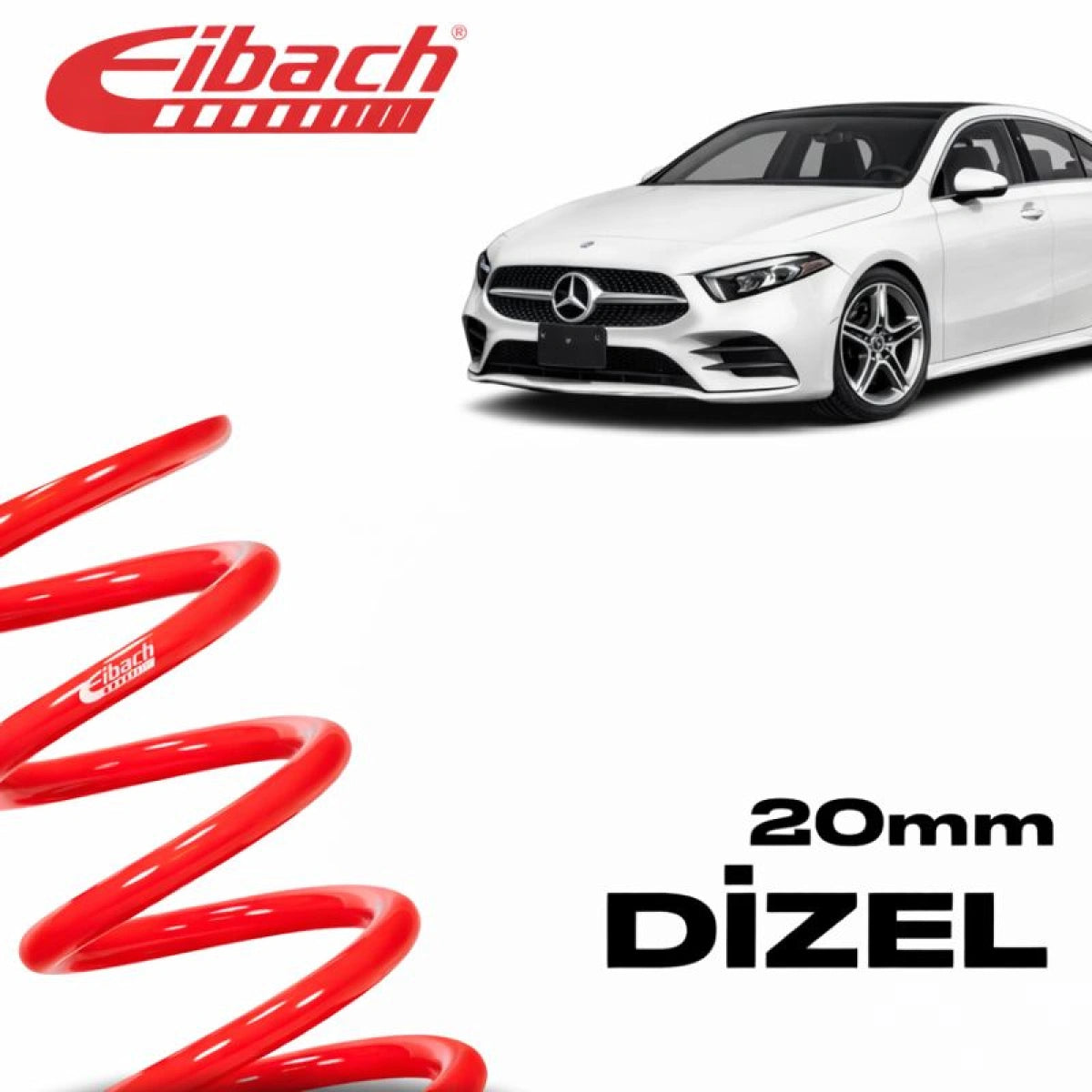 Muelles Deportivos Eibach Pro-Kit Mercedes Clase A W177 A180d/A200d/A250 (20 mm) - Eibach