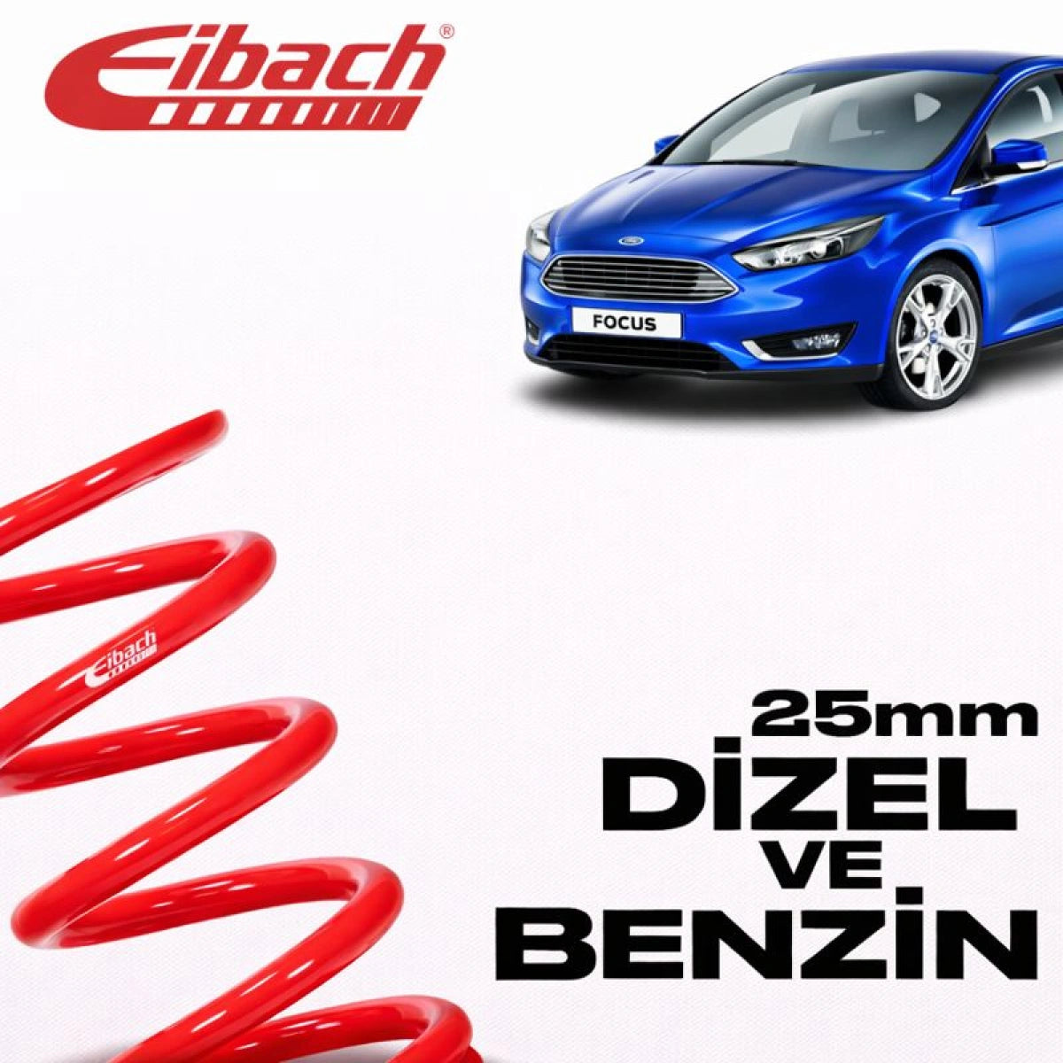 Muelles Deportivos Eibach Pro-Kit Ford Focus 3 Facelift (25 mm) - Eibach