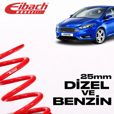 Muelles Deportivos Eibach Pro-Kit Ford Focus 3 Facelift (25 mm) - Eibach