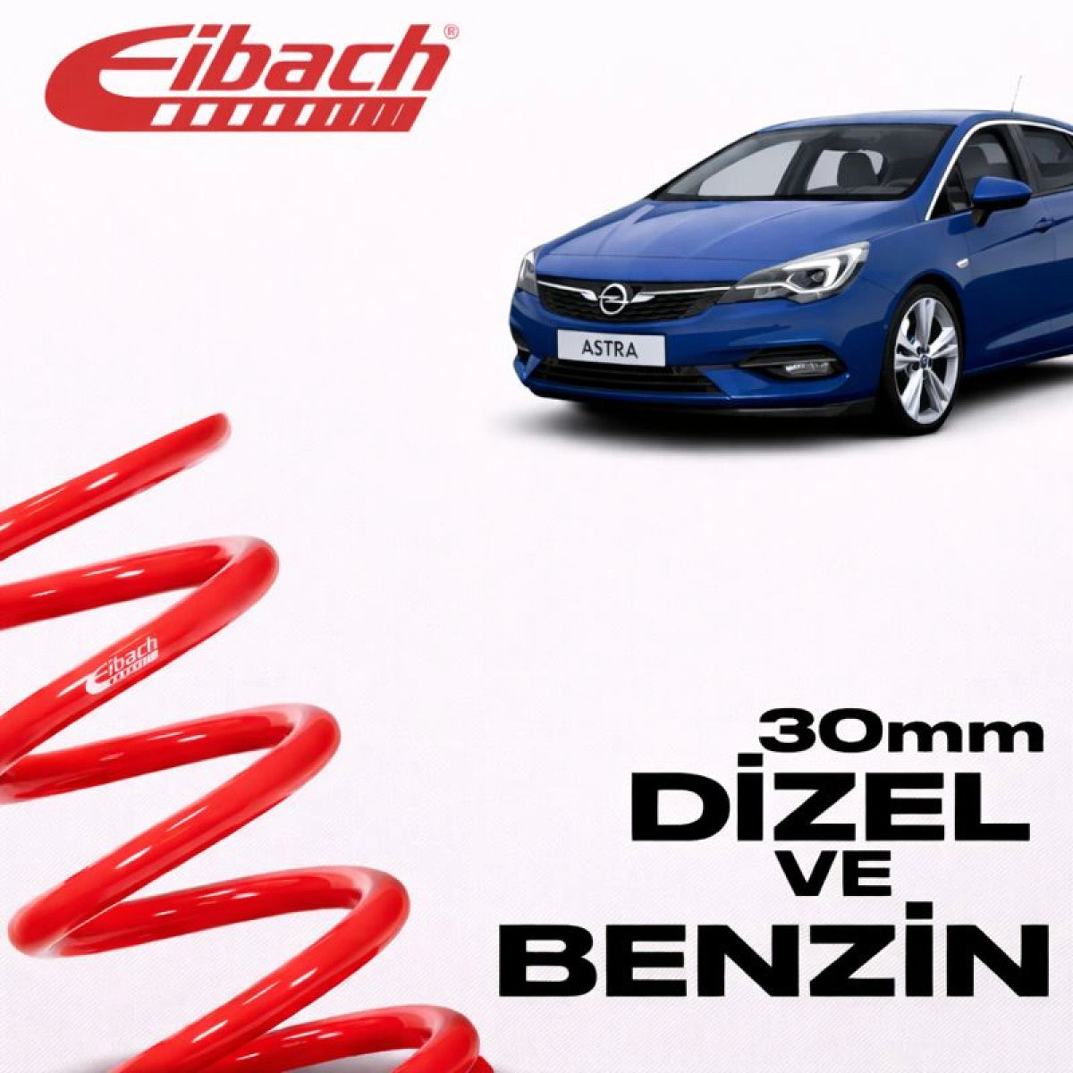 Muelles Deportivos Eibach Opel Astra K (30 mm) - Eibach