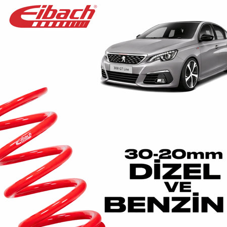 Muelles Deportivos Eibach Peugeot 308 II Pro-Kit (30/20 mm) - Eibach