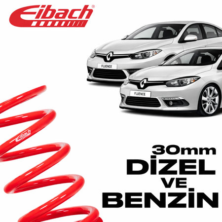 Muelles Deportivos Eibach Renault Mégane 3 / Fluence Pro-Kit (30 mm) - Eibach