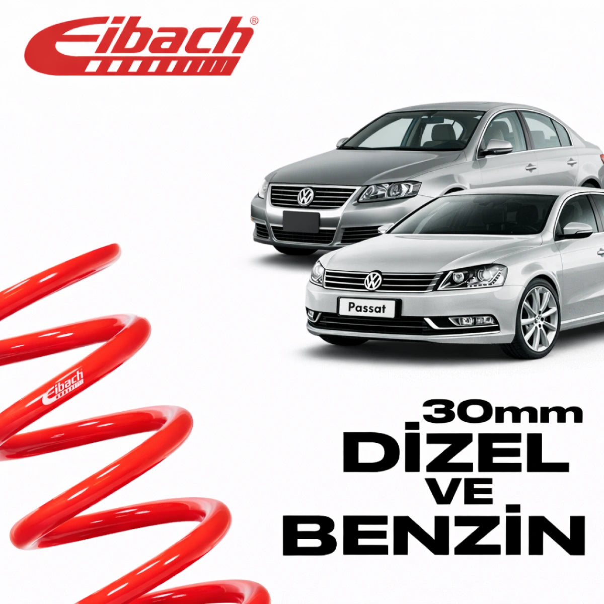 Muelles Deportivos Eibach Volkswagen Passat B6 - B7 Pro-Kit (30 mm) - Eibach