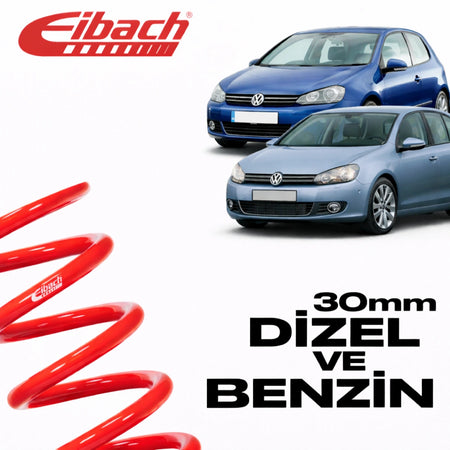 Muelles Deportivos Eibach Volkswagen Golf V - Golf VI Pro-Kit (30 mm) - Eibach