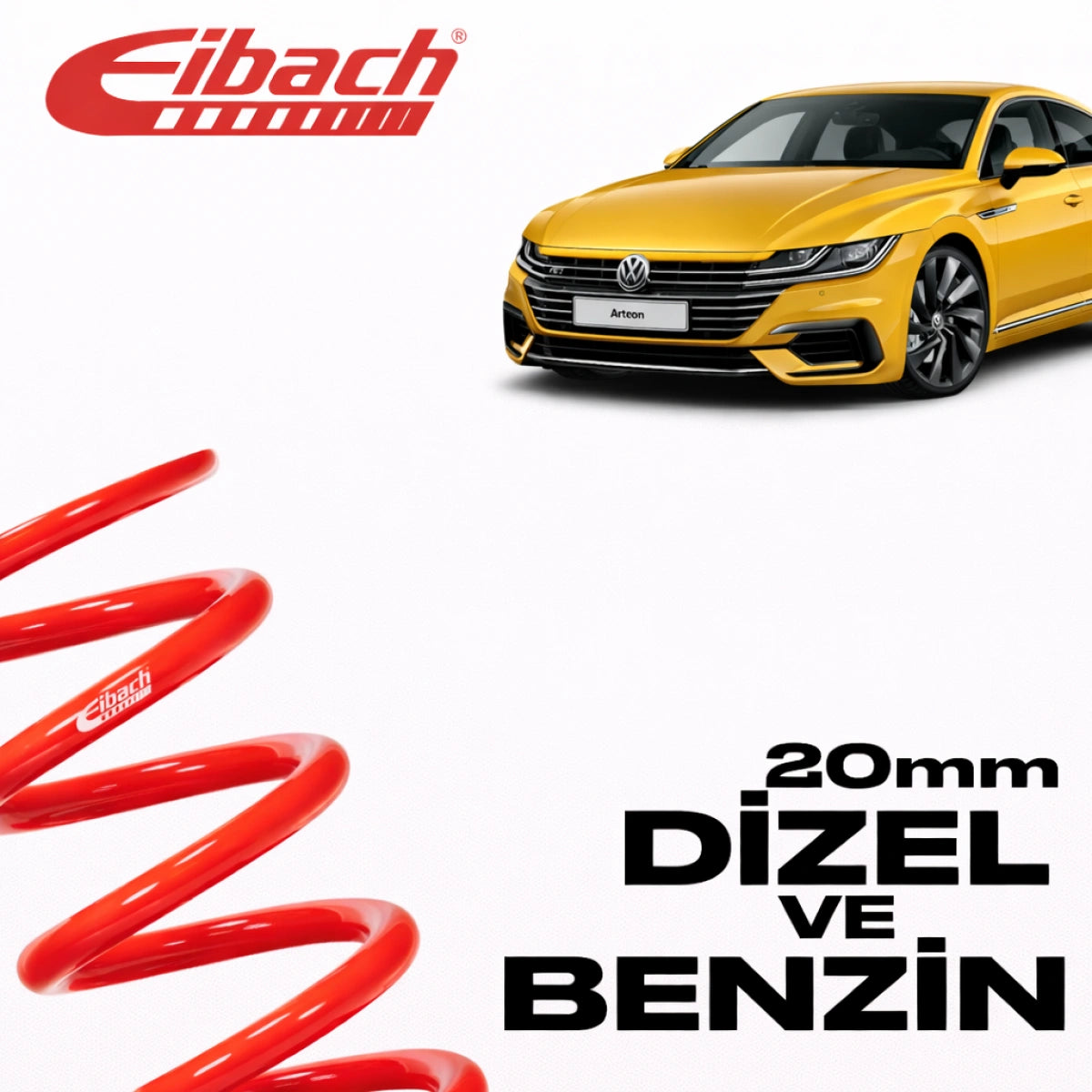 Muelles Deportivos Eibach Volkswagen Arteon Pro-Kit (20 mm) - Eibach