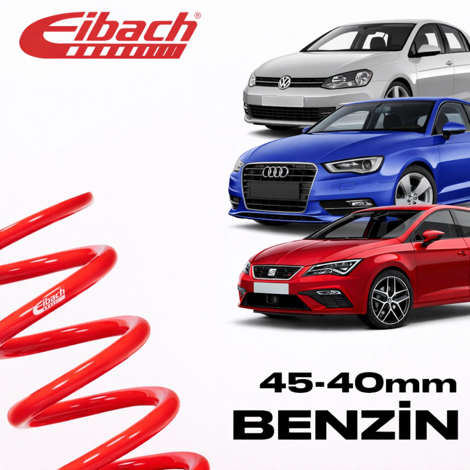 Muelles Deportivos Eibach Sportline Audi A3 8V / VW Golf 7 / Seat Leon 5F 1.2-1.4-1.5 TSI - Eibach