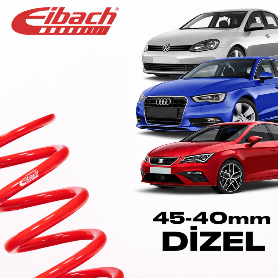 Muelles Deportivos Eibach Sportline Audi A3 8V / VW Golf 7 / Seat Leon 5F 1.6 TDI - Eibach