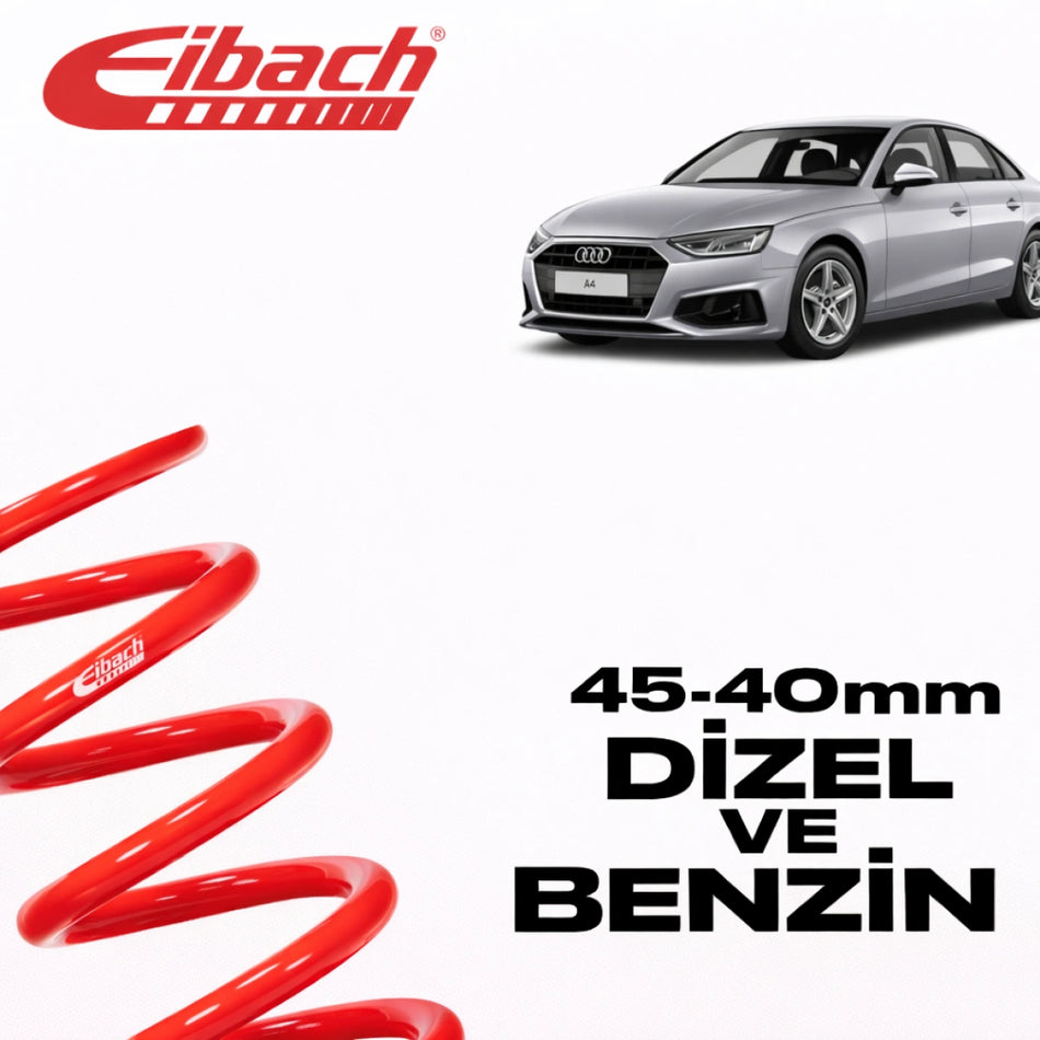 Muelles Deportivos Eibach Sportline Audi A4 (B9) (45/40 mm) - Eibach
