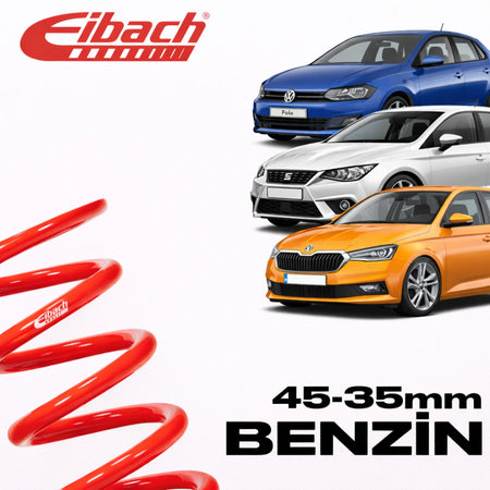 Muelles Deportivos Eibach VW Polo AW / Seat Ibiza KJ1 / Skoda Fabia Mk4 1.0 TSI Sportline (45/35 mm) - Eibach