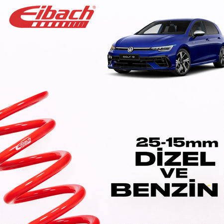 Muelles Deportivos Eibach Volkswagen Golf VIII GTI-GTD 2.0 TSI Sportline (25/15 mm) - Eibach