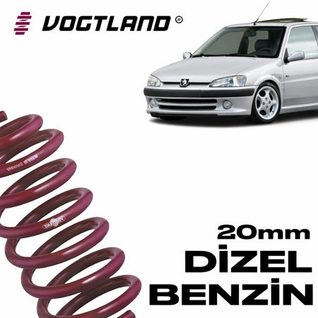 Muelles Deportivos Vogtland Peugeot 106 GTI (20 mm) - Vogtland