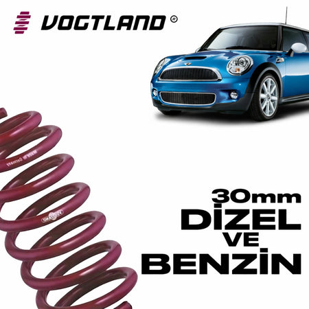 Muelles Deportivos Vogtland Mini R55 / R56 / R58 / R59 (30 mm) - Vogtland