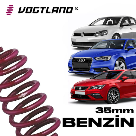 Muelles Deportivos Vogtland VW Golf 7 Audi A3 8V Seat Leon MK3 1.4/1.5 TSI (35mm) - Vogtland