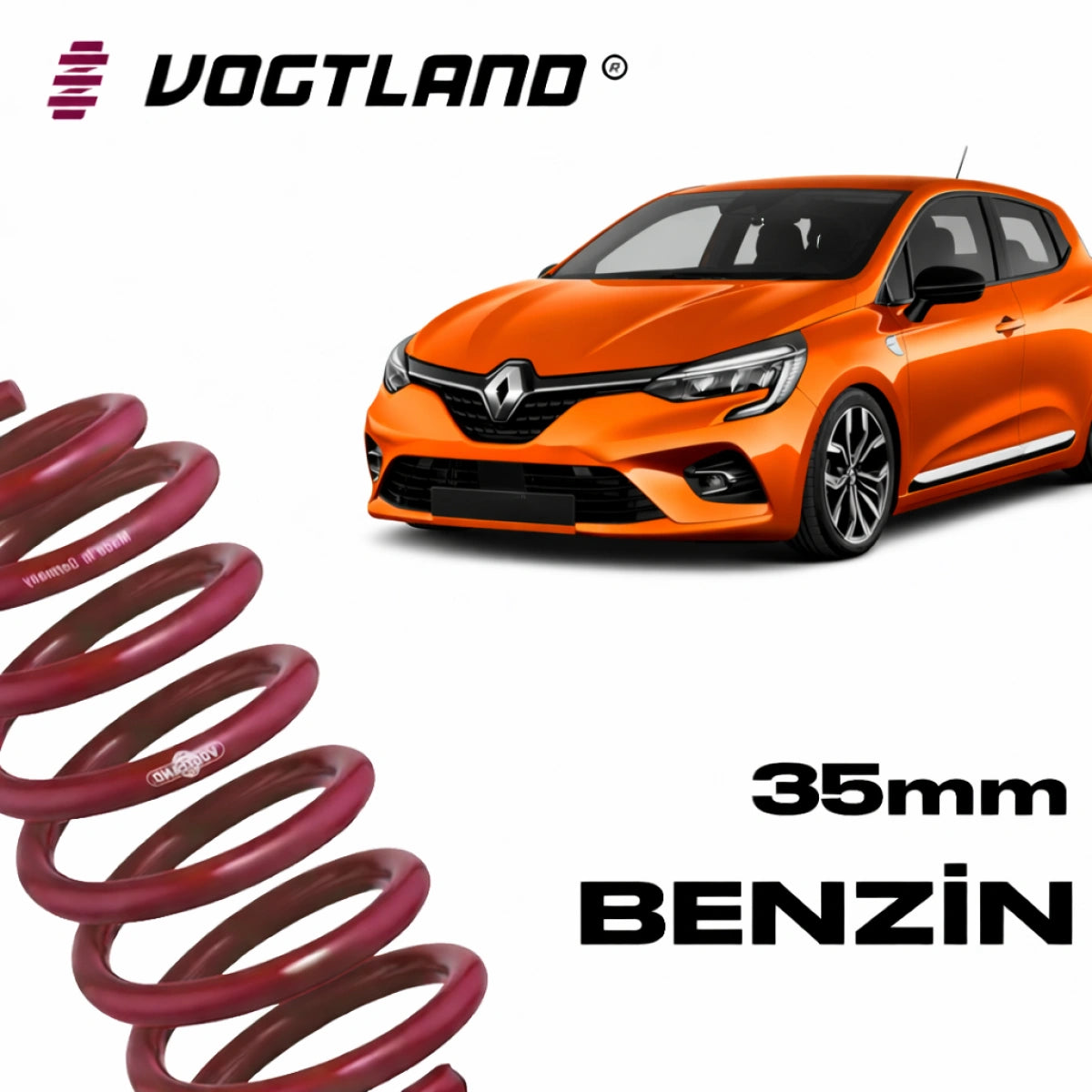Muelles Deportivos Vogtland Renault Clio 5 (35mm) - Vogtland