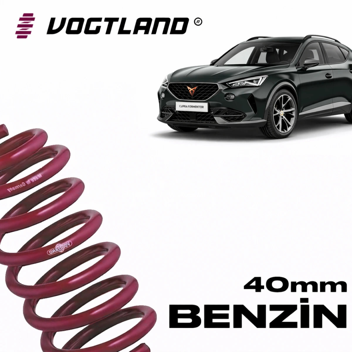 Muelles Deportivos Vogtland Cupra Formentor 1.5 TSI (40mm) - Vogtland
