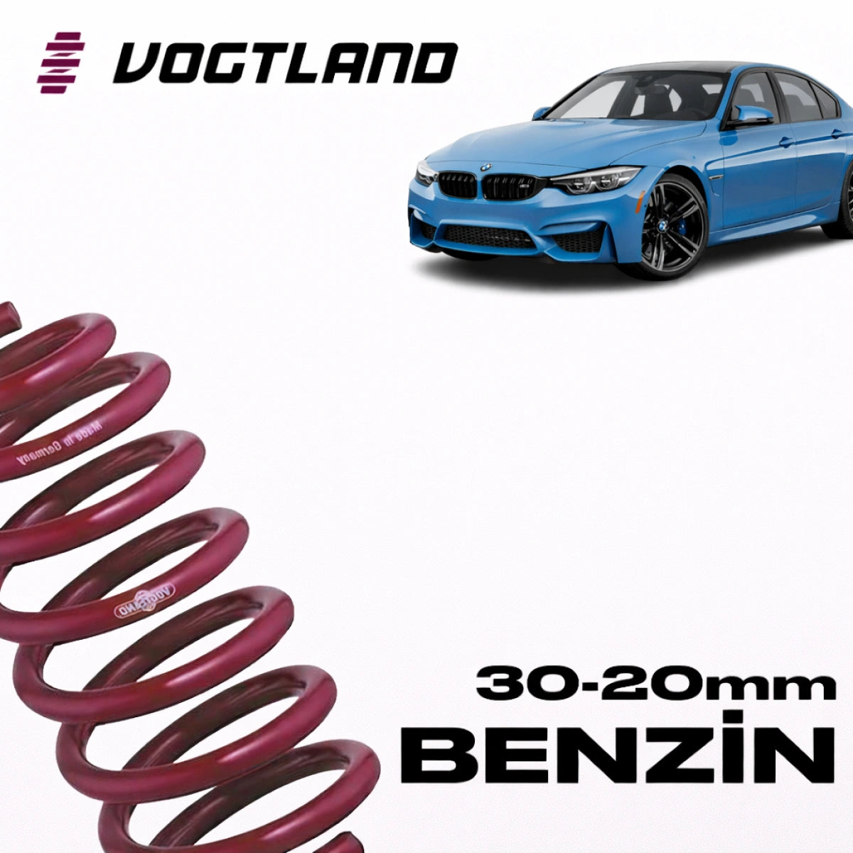 Muelles Deportivos Vogtland BMW F80 M3 (30/20mm) - Vogtland