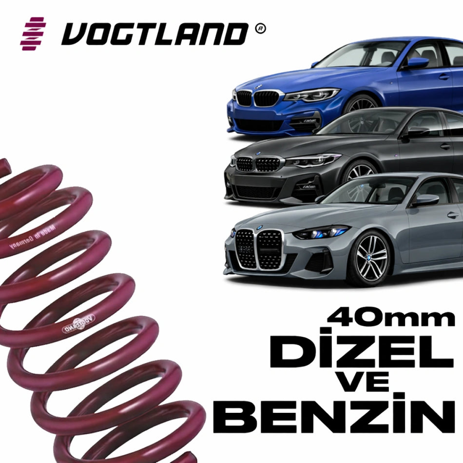Muelles Deportivos Vogtland BMW G20 G22 G26 Serie 3-4 (40mm) - Vogtland
