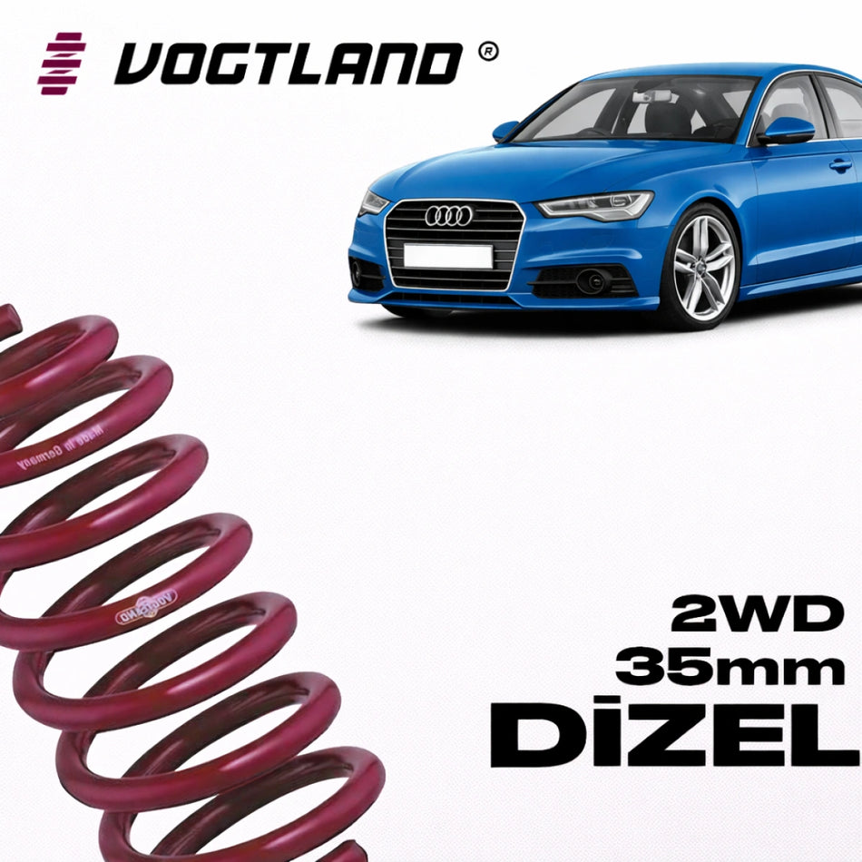 Muelles Deportivos Vogtland Audi A6 C7 2.0 TDI 2WD (35 mm) - Vogtland