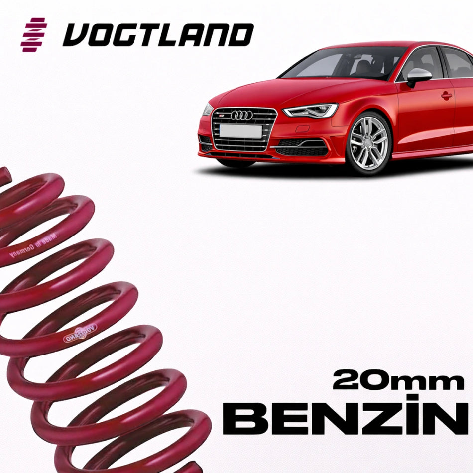 Muelles Deportivos Vogtland Audi S3 8V (20 mm) - Vogtland