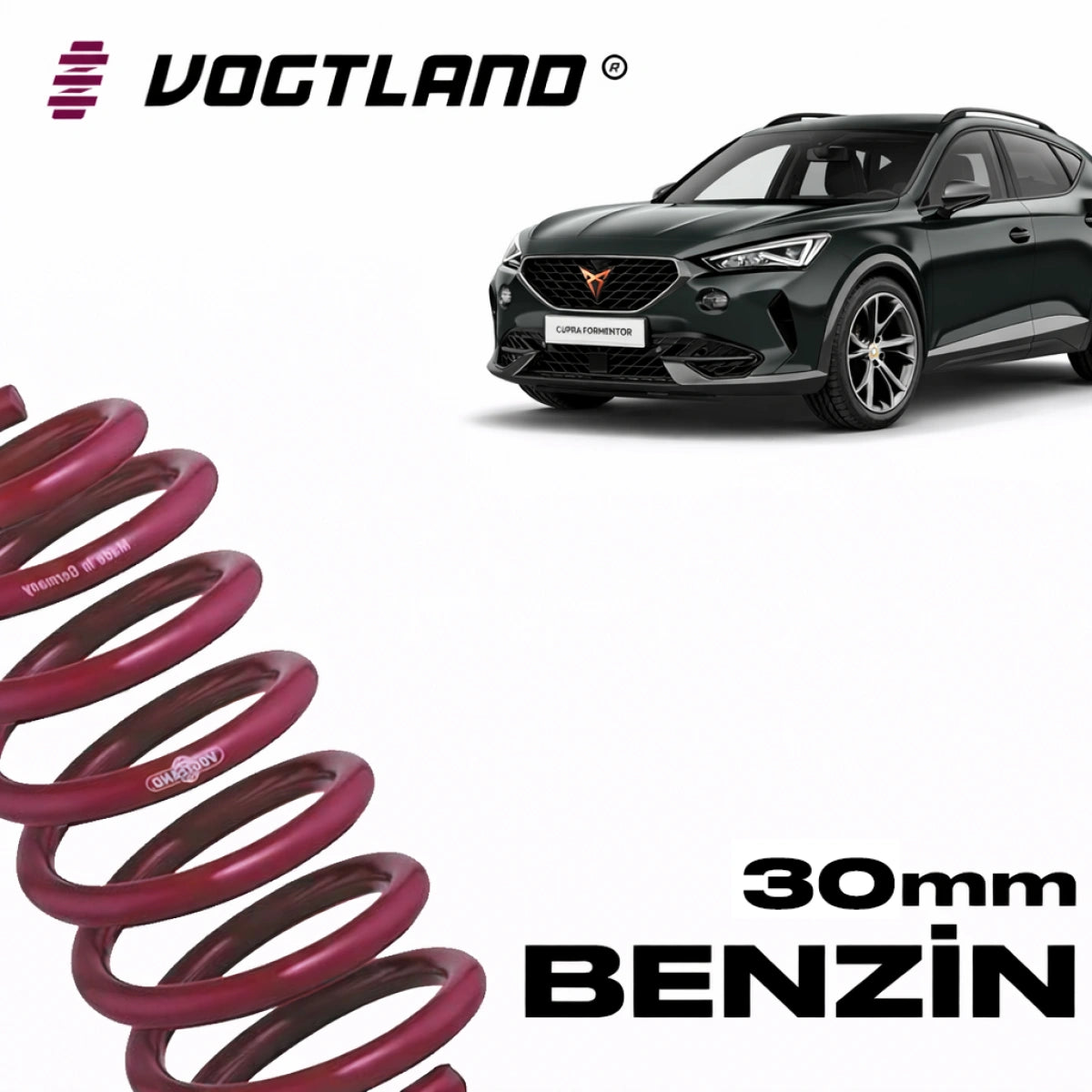 Muelles Deportivos Vogtland Cupra Formentor VZ (30 mm) - Vogtland