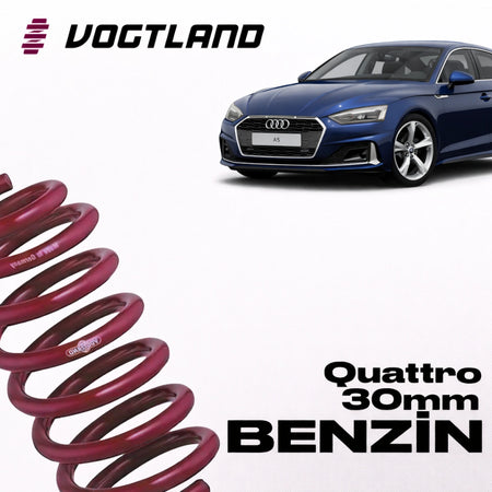 Muelles Deportivos Vogtland Audi A5 B9 Sportback Quattro 2.0 TFSI (30 mm) - Vogtland