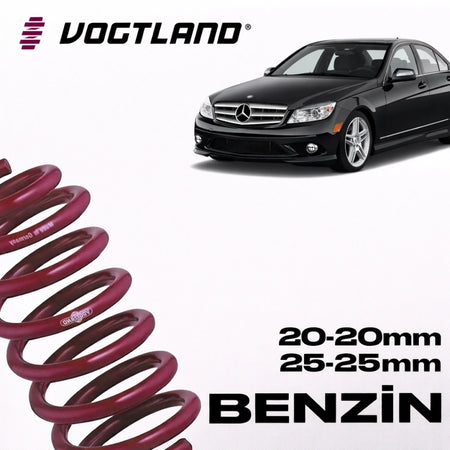 Muelles Deportivos Vogtland Mercedes W204 / W207 (25/20 mm) - Vogtland