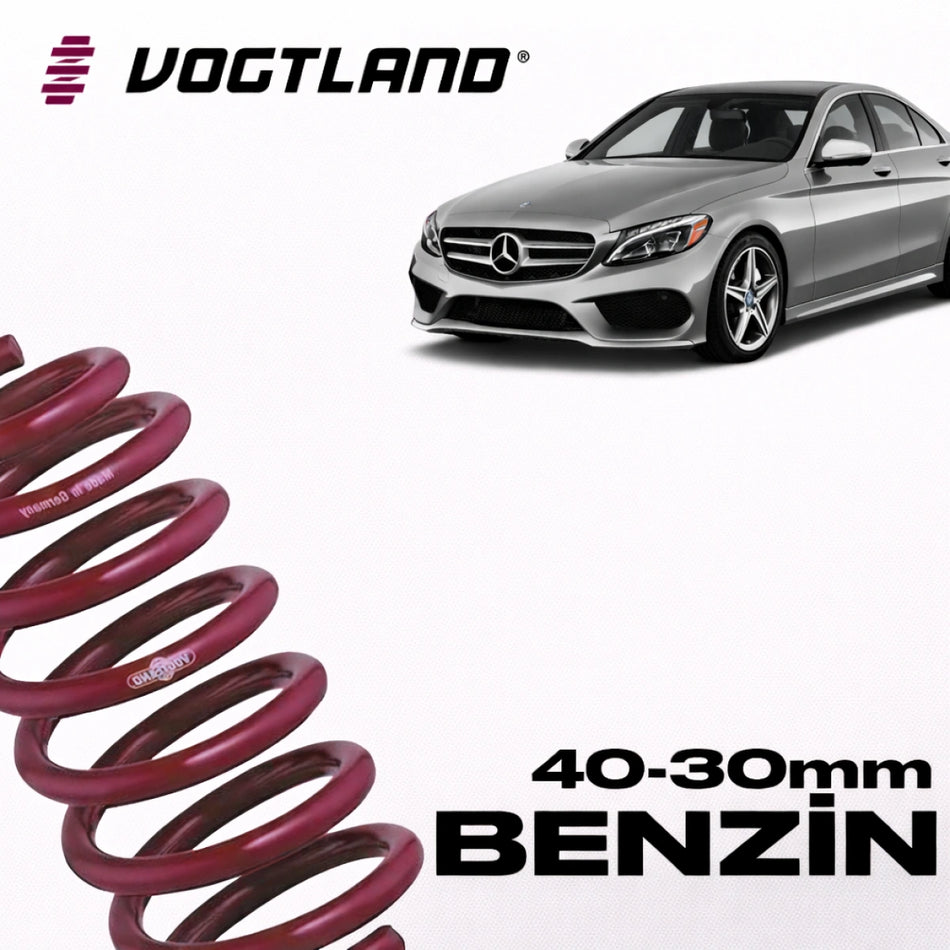 Muelles Deportivos Vogtland Mercedes W205 Gasolina (40/30 mm) - Vogtland